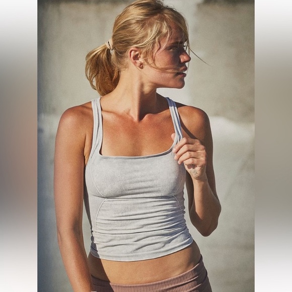 🚫SOLD🚫NWOT! FP Free People Movement Good Karma Long Tank Sz M/L - Picture 6 of 11